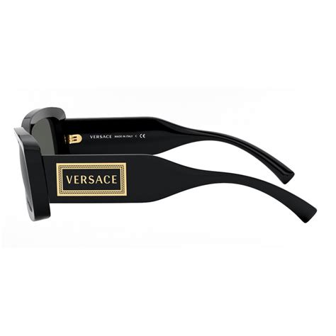 versace logo white|Versace logo black sunglasses.